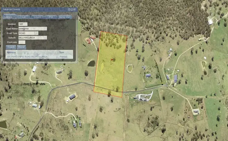 Floorplan of Homely rural property listing, 185 Peregrine Road, Billywillinga NSW 2795