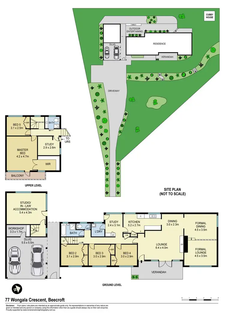 Floorplan of Homely house listing, 77 Wongala Crescent, Beecroft NSW 2119