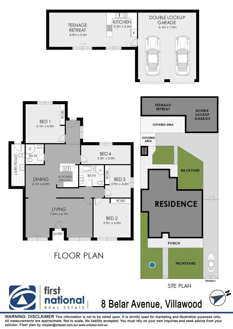 Floorplan of Homely house listing, 8 Belar Avenue, Villawood NSW 2163