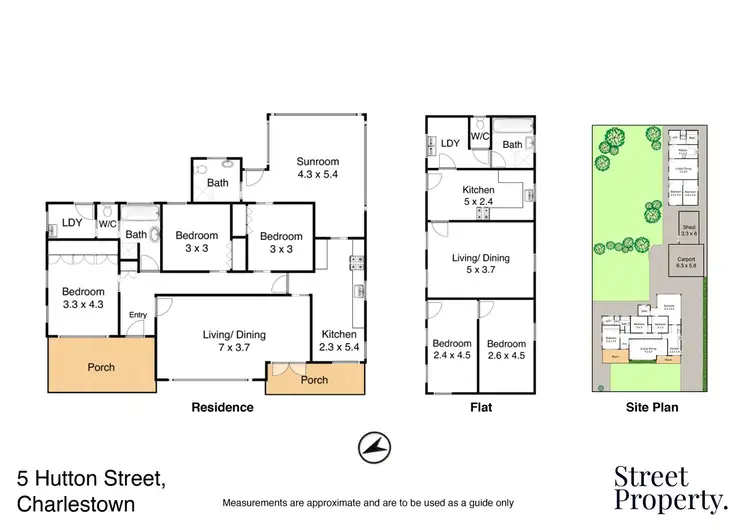 Floorplan of Homely house listing, 5 Hutton Street, Charlestown NSW 2290