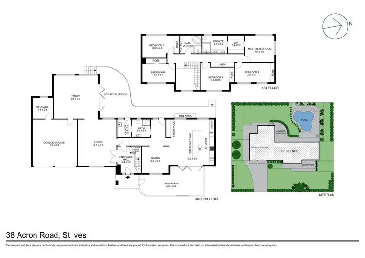 Floorplan of Homely house listing, 38 Acron Road, St Ives NSW 2075