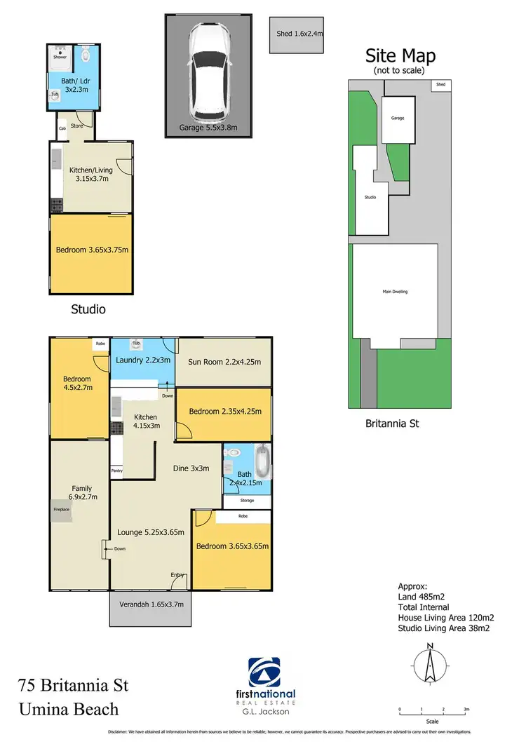Floorplan of Homely house listing, 75 Britannia Street, Umina Beach NSW 2257