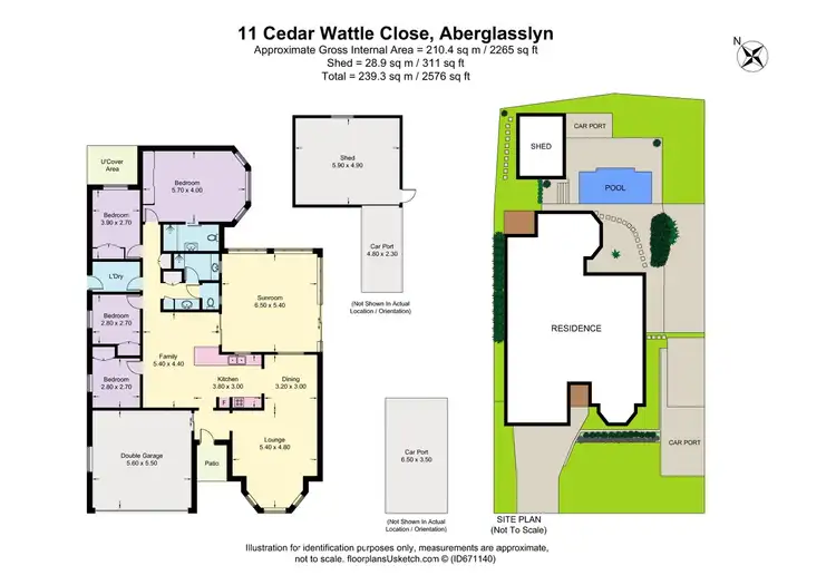 Floorplan of Homely house listing, 11 Cedar Wattle Close, Aberglasslyn NSW 2320
