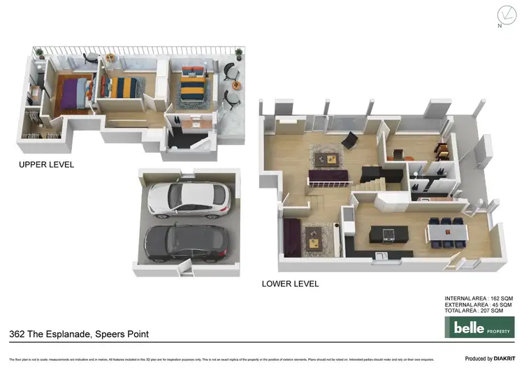 Floorplan of Homely house listing, 362 The Esplanade, Speers Point NSW 2284
