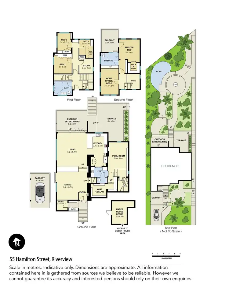 Floorplan of Homely house listing, 55 Hamilton Street, Riverview NSW 2066