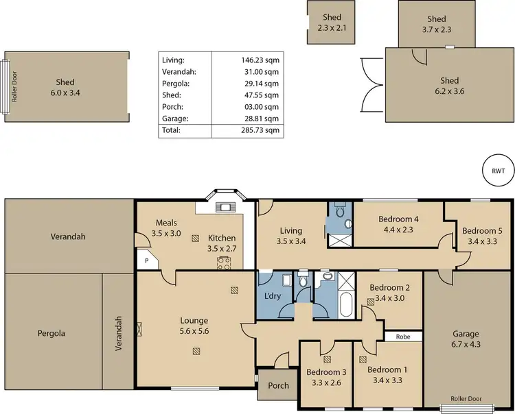 Floorplan of Homely house listing, 24 Cranborne Street, Elizabeth Park SA 5113