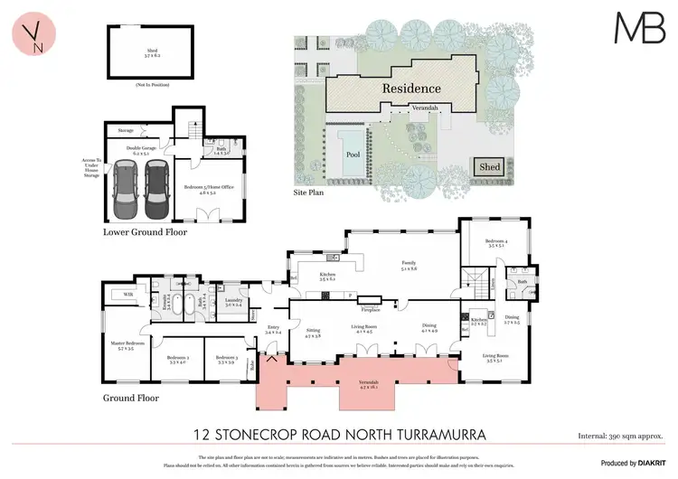 Floorplan of Homely house listing, 12 Stonecrop Road, Turramurra NSW 2074