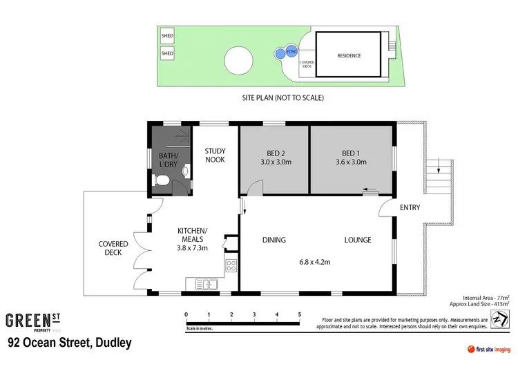 Floorplan of Homely house listing, 92 Ocean Street, Dudley NSW 2290