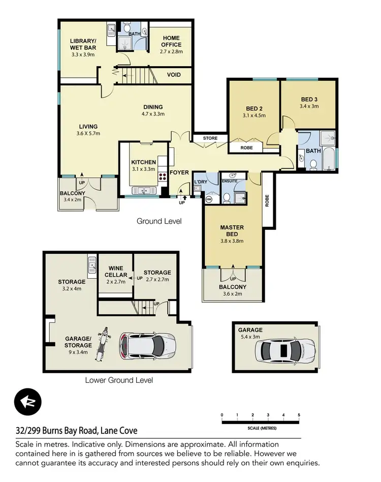 Floorplan of Homely apartment listing, 32/299 Burns Bay Road, Lane Cove NSW 2066