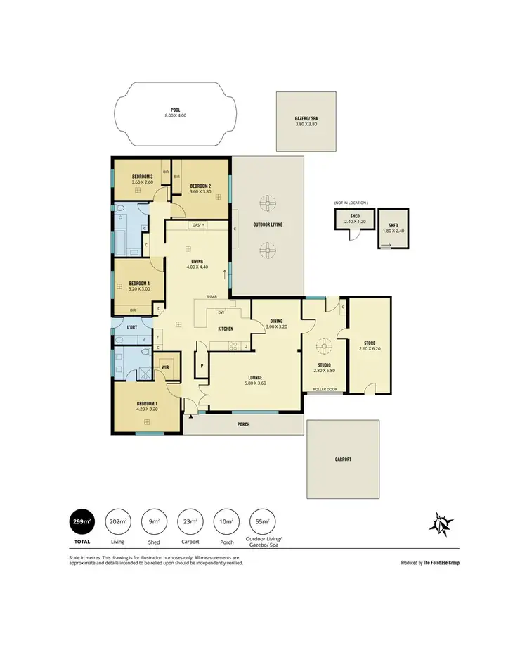 Floorplan of Homely house listing, 14 Stirling Avenue, Aberfoyle Park SA 5159