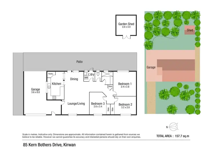 Floorplan of Homely house listing, 85 Kern Brothers Drive, Kirwan QLD 4817