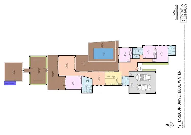 Floorplan of Homely house listing, 49 Harbour Drive, Trinity Park QLD 4879