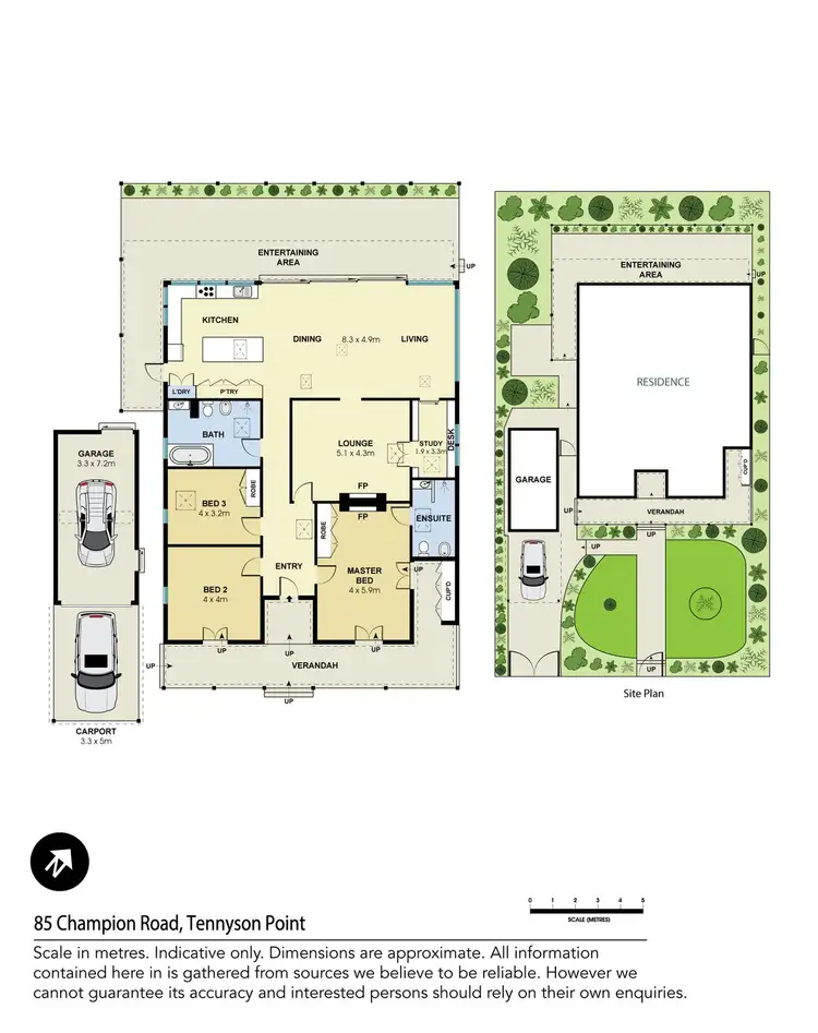 Floorplan of Homely house listing, 85 Champion Road, Tennyson Point NSW 2111