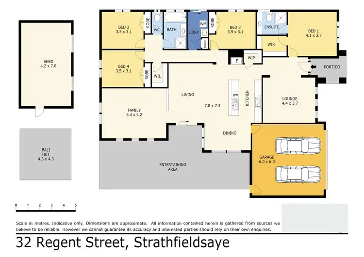 Floorplan of Homely house listing, 32 Regent Street, Strathfieldsaye VIC 3551