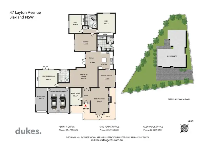 Floorplan of Homely house listing, 47 Layton Avenue, Blaxland NSW 2774