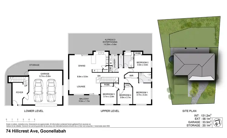 Floorplan of Homely house listing, 74 Hillcrest Avenue, Goonellabah NSW 2480