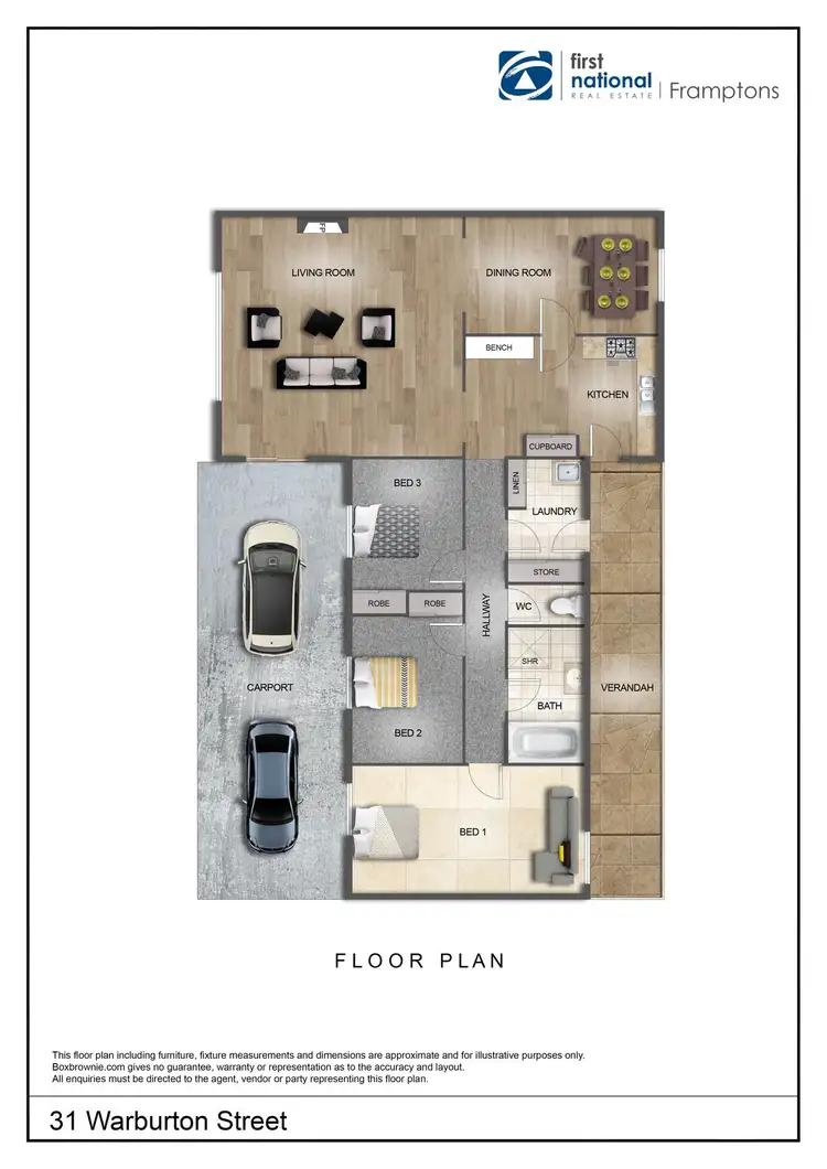 Floorplan of Homely house listing, 31 Warburton St, East Side NT 870
