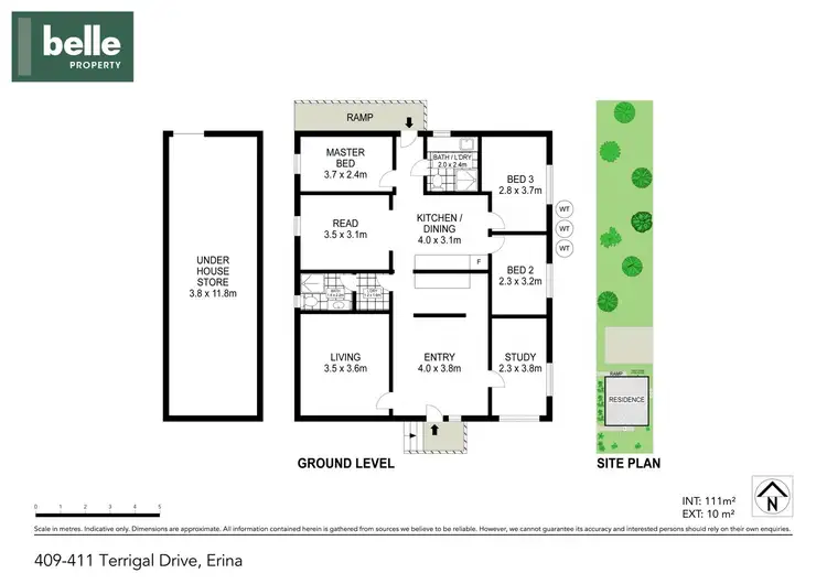 Floorplan of Homely house listing, 411 Terrigal Drive, Erina NSW 2250