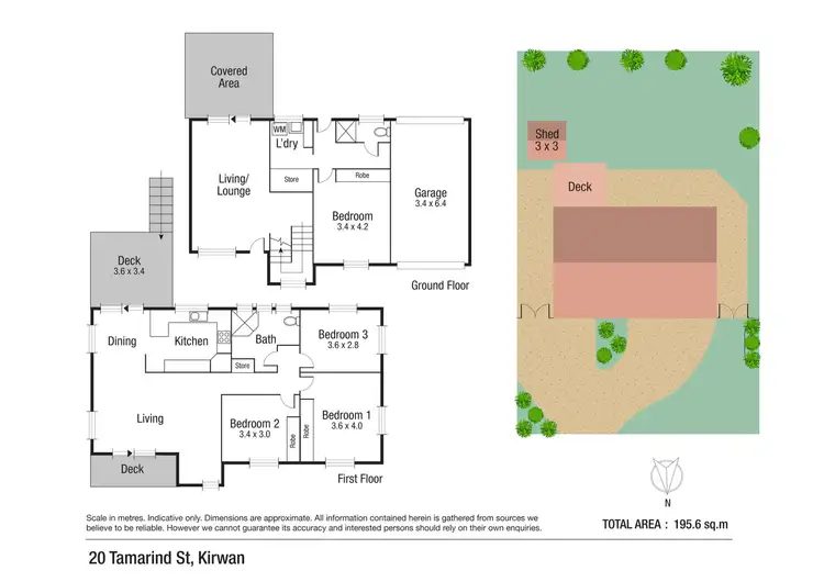 Floorplan of Homely house listing, 20 Tamarind Street, Kirwan QLD 4817