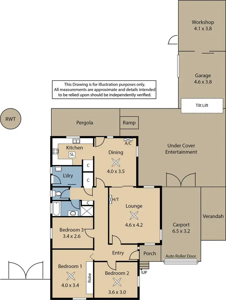 Floorplan of Homely house listing, 24 Aruma Crescent, Munno Para SA 5115