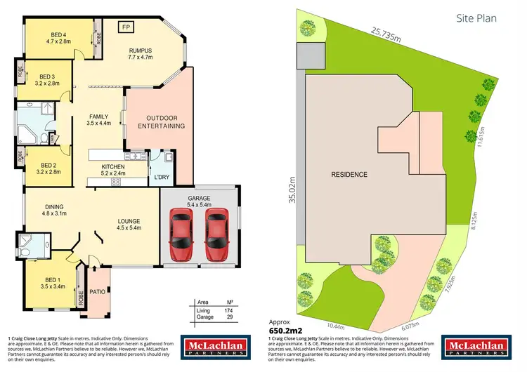 Floorplan of Homely house listing, 1 Craig Close, Long Jetty NSW 2261
