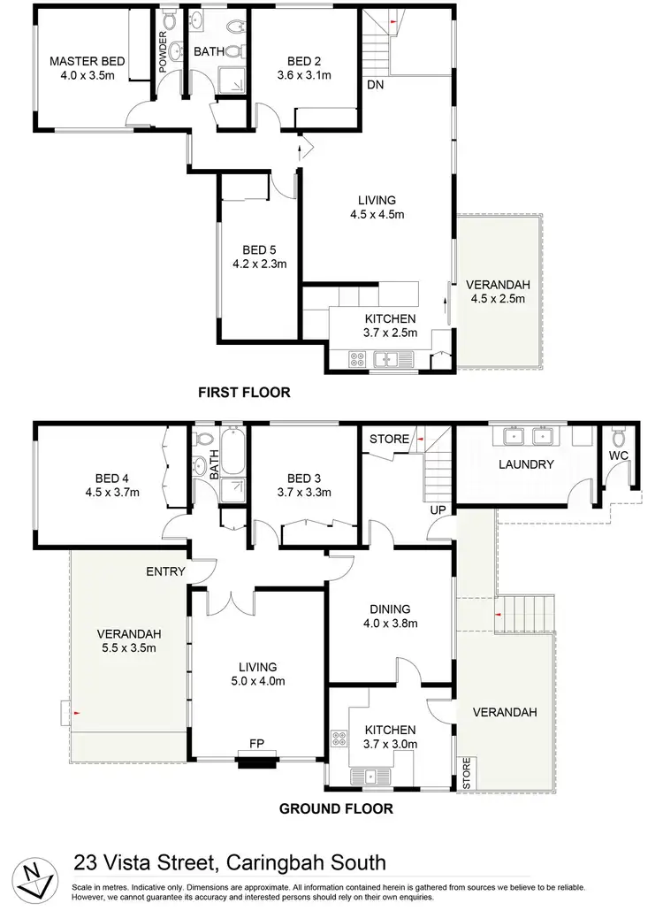 Floorplan of Homely house listing, 23 Vista Street, Caringbah South NSW 2229