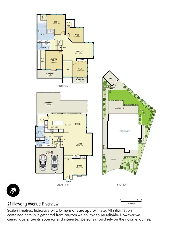Floorplan of Homely house listing, 21 Illawong Avenue, Riverview NSW 2066