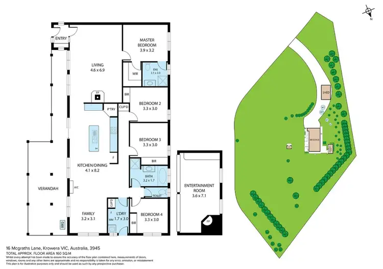 Floorplan of Homely rural property listing, 16 McGraths Lane, Krowera VIC 3945