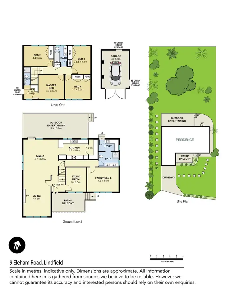 Floorplan of Homely house listing, 9 Eleham Road, Lindfield NSW 2070