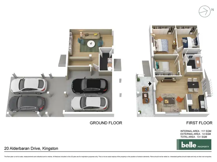 Floorplan of Homely house listing, 20 Alderbaran Drive, Kingston QLD 4114