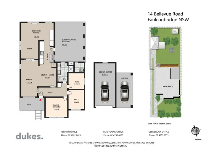Floorplan of Homely house listing, 14 Bellevue Road, Faulconbridge NSW 2776