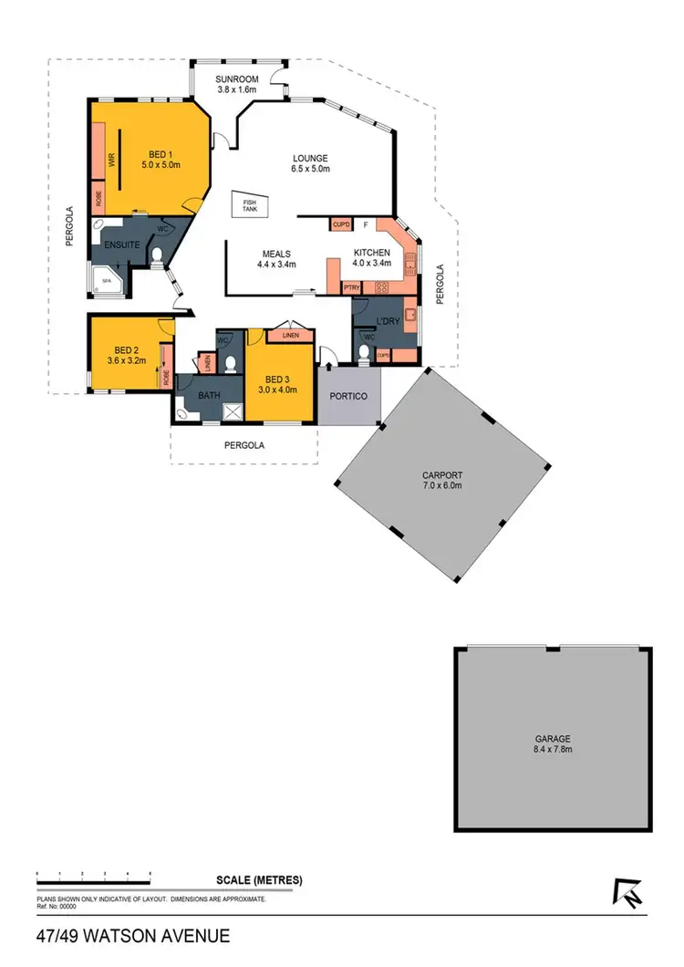 Floorplan of Homely house listing, 47-49 Watson Avenue, California Gully VIC 3556