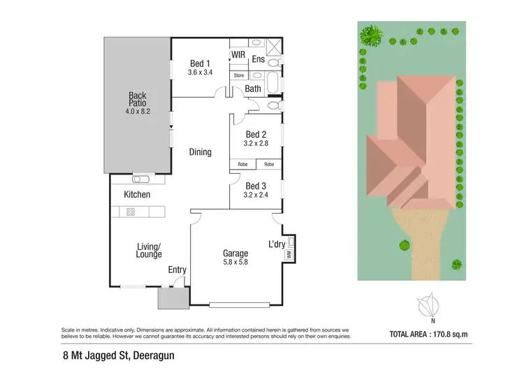 Floorplan of Homely house listing, 8 Mount Jagged Street, Deeragun QLD 4818
