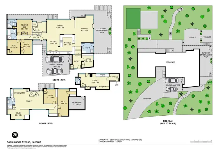 Floorplan of Homely house listing, 14 Oaklands Avenue, Beecroft NSW 2119