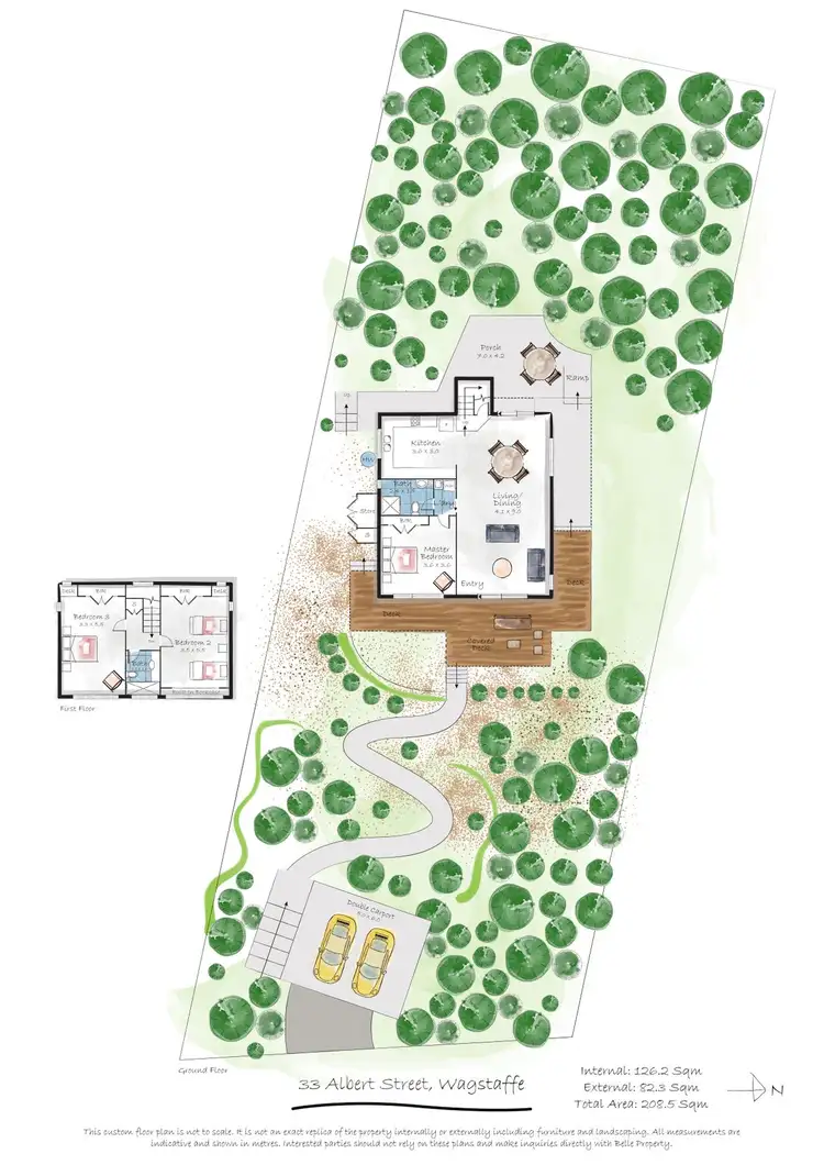 Floorplan of Homely house listing, 33 Albert Street, Wagstaffe NSW 2257