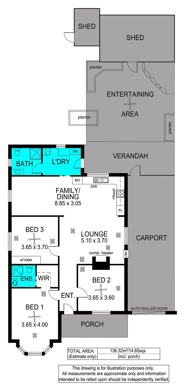 Floorplan of Homely house listing, 128 Maple Avenue, Royal Park SA 5014