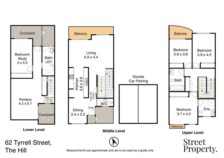 Floorplan of Homely house listing, 62 Tyrrell Street, The Hill NSW 2300
