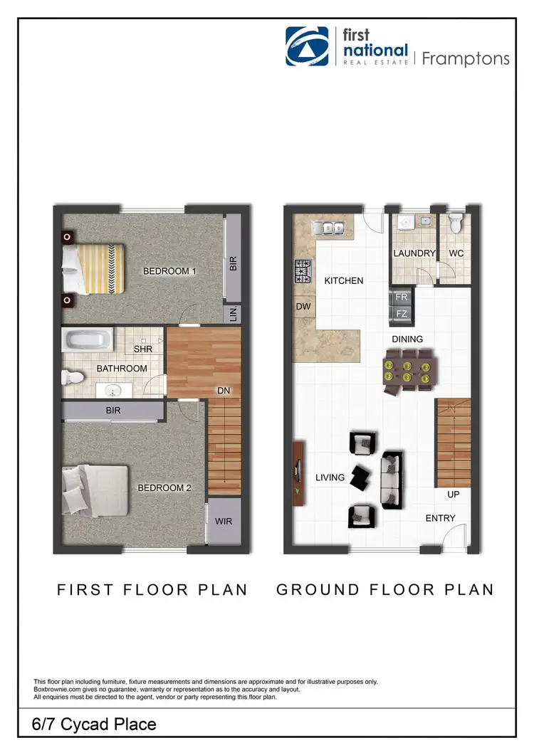 Floorplan of Homely unit listing, 6/7 Cycad Place, Sadadeen NT 870