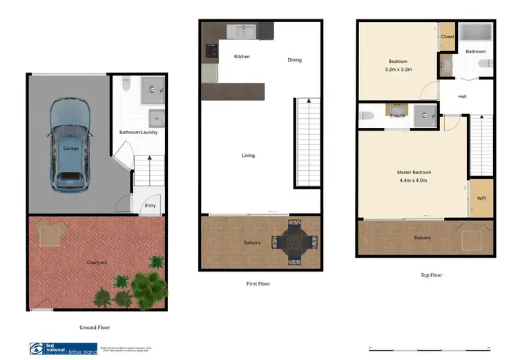 Floorplan of Homely unit listing, 3/2 Ottiwell Street, Woorim QLD 4507