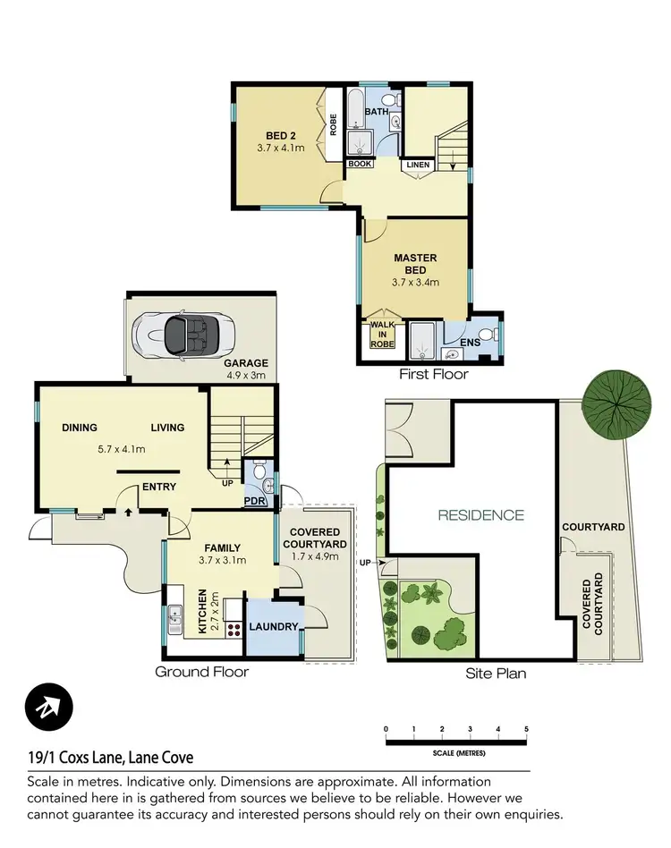 Floorplan of Homely townhouse listing, 19/1 Coxs Lane, Lane Cove NSW 2066