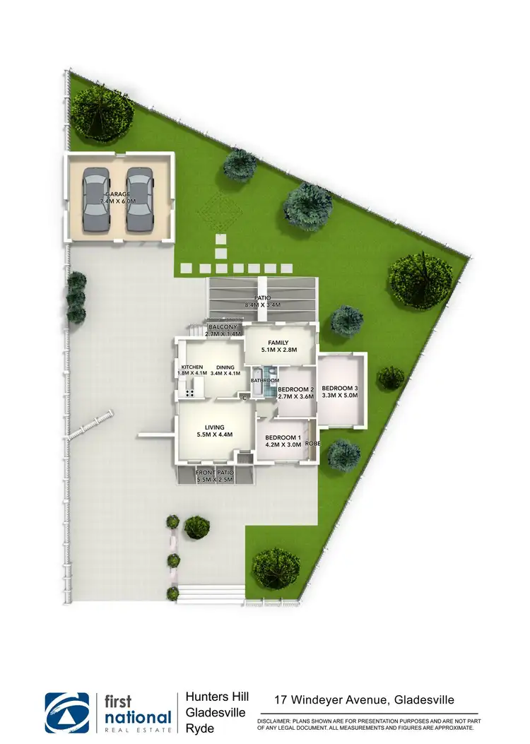 Floorplan of Homely house listing, 17 Windeyer Avenue, Gladesville NSW 2111