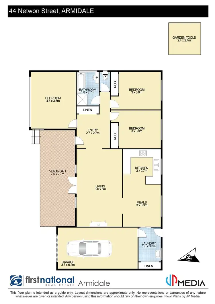 Floorplan of Homely house listing, 44 Newton Street, Armidale NSW 2350