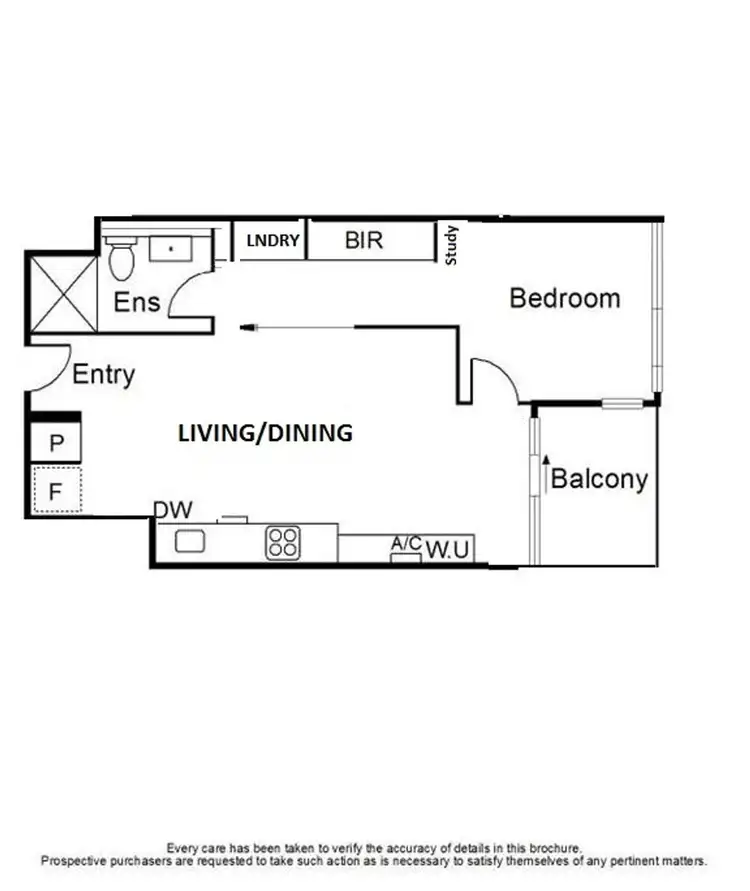 Floorplan of Homely apartment listing, 2512/220 Spencer Street, Melbourne VIC 3000