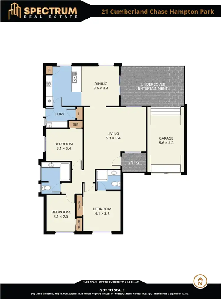 Floorplan of Homely house listing, 21 Cumberland Chase, Hampton Park VIC 3976