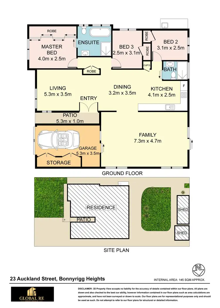 Floorplan of Homely house listing, 23 Auckland St, Bonnyrigg Heights NSW 2177