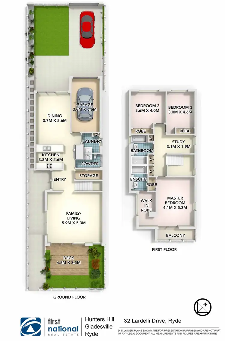 Floorplan of Homely house listing, 32 Lardelli Drive, Ryde NSW 2112