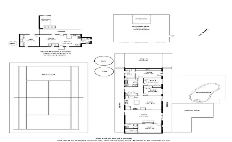 Floorplan of Homely house listing, 12 Oxford Downs Road, Macclesfield VIC 3782