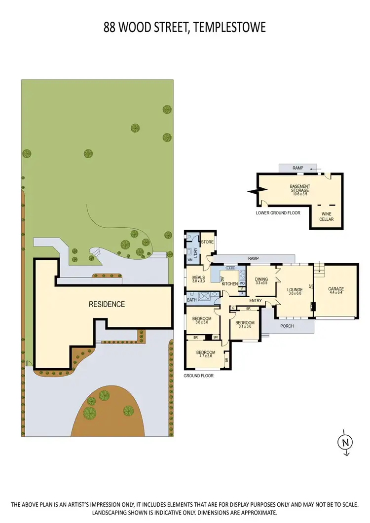 Floorplan of Homely house listing, 88 Wood Street, Templestowe VIC 3106