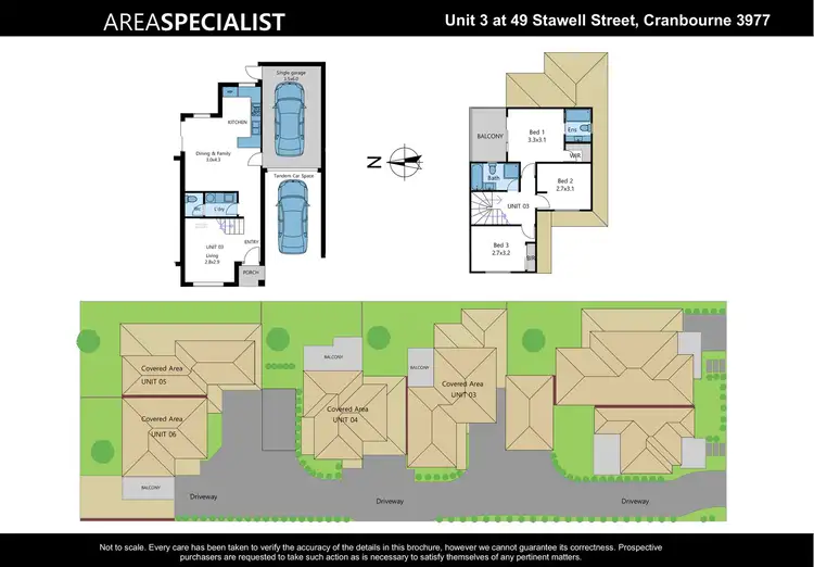 Floorplan of Homely house listing, 3/49 Stawell Street, Cranbourne VIC 3977