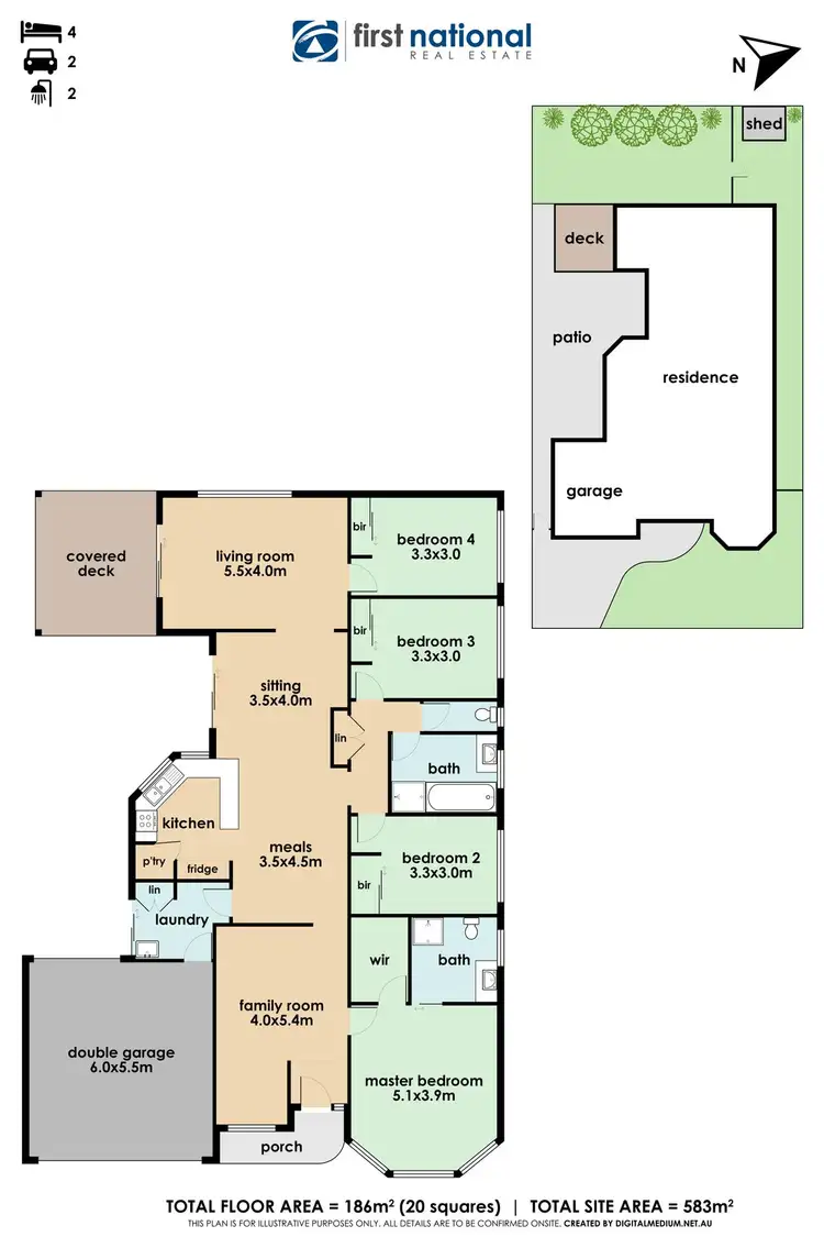 Floorplan of Homely house listing, 11 Dempster Way, Berwick VIC 3806